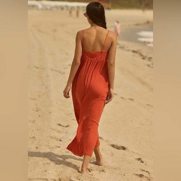 Anthropologie The Wrenley Bandeau & Suspender Wide-Leg Pants Set, Size XL - Picture 4 of 13